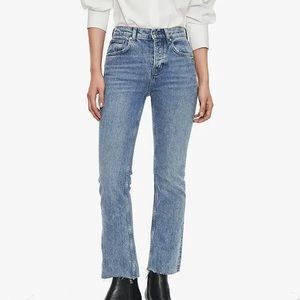 Anine Bing Light Blue Straight Leg Jeans